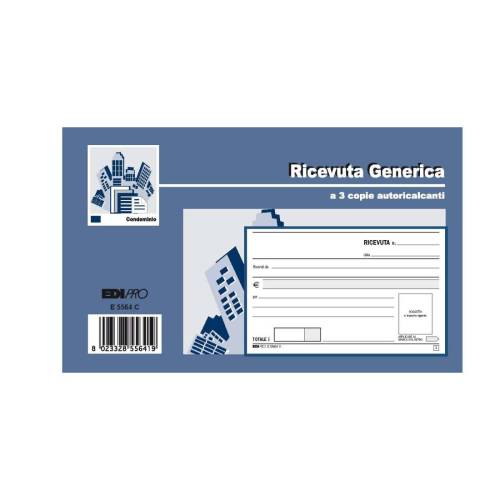 Blocco ricevute generiche - 33 fogli...