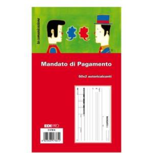 Blocco mandato di pagamento...