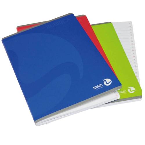 Rubrica con punto metallico - 1 rigo...