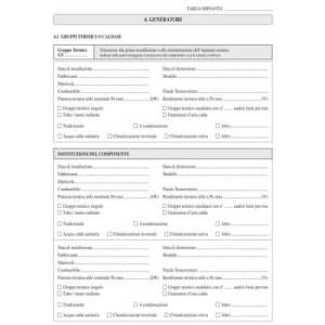 Libretto impianto...