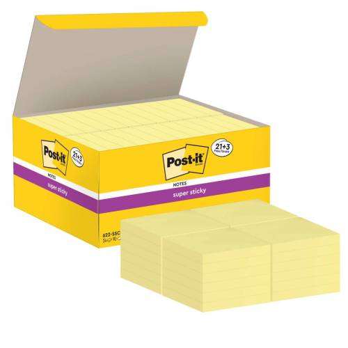 Blocco foglietti Post-it Super Sticky...