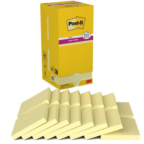 Blocco foglietti Post-it Super Sticky...