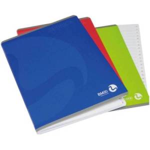 Rubrica con punto metallico...