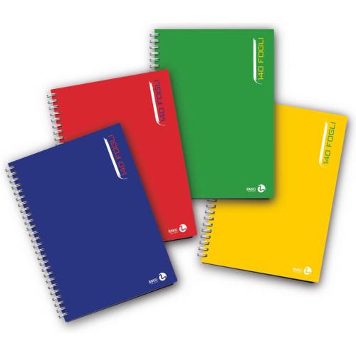 Blocco notes - spiralato sul lato...