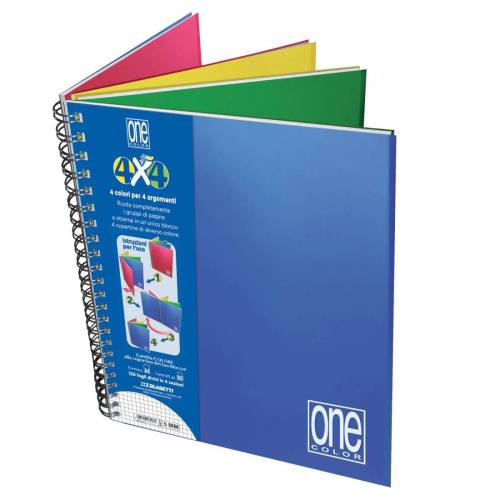 Blocco One Color 4 x 4 - A4+ - forato...