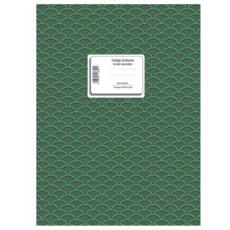 Registro verbali collegio sindacale - 96 pagine - 31 x 24,5 cm - 2207A1200G - Data Ufficio