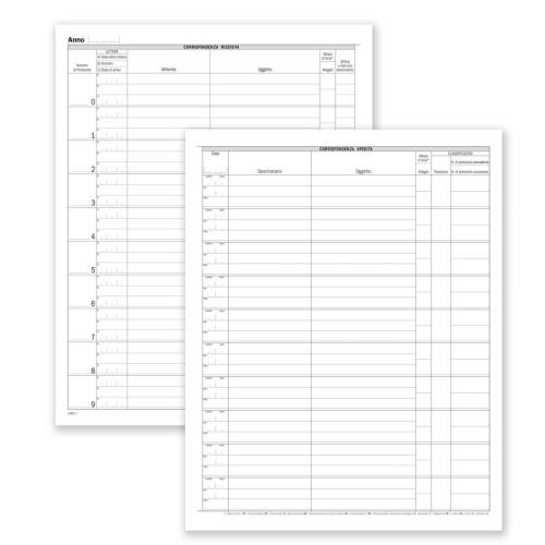 Registro corrispondenza...