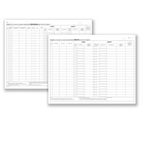 Registro carico/scarico ovini/caprini...