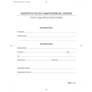 Registro di pulizia e...