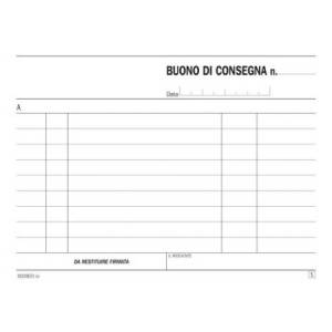 Blocco buoni di consegna -... 2