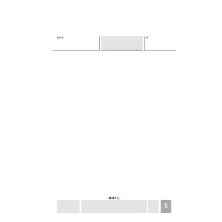 Blocco comande - 25/25 copie autoricopianti - 16,8 x 10 cm - DU161870000 - Data Ufficio