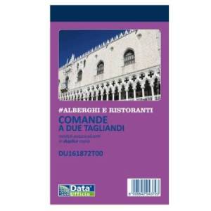 Blocco comande 2 tagliandi...