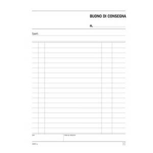 Blocco buoni di consegna -... 2
