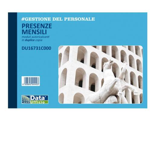 Blocco presenze mensili - 25/25 copie...
