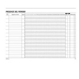 Blocco presenze mensili -... 2