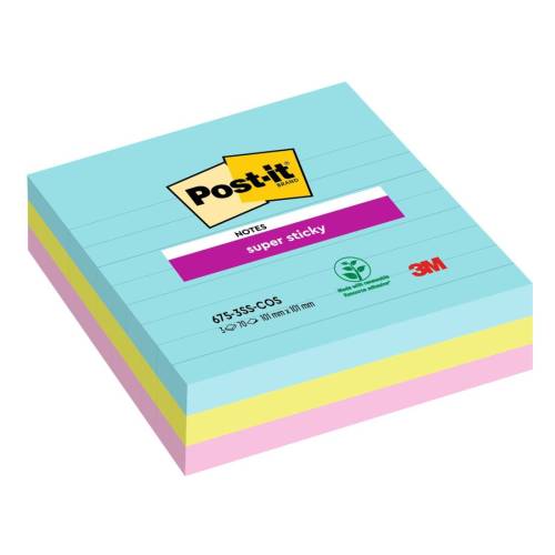 Blocco Post-it Super Sticky -...