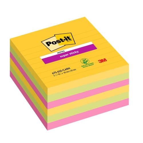 Blocco Post-it Super Sticky -...