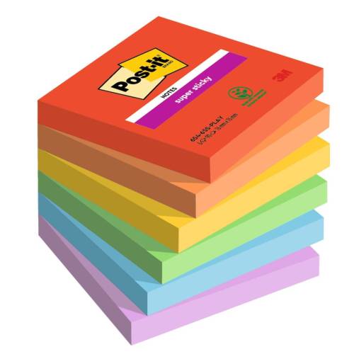 Blocco Post-it Super Sticky -...