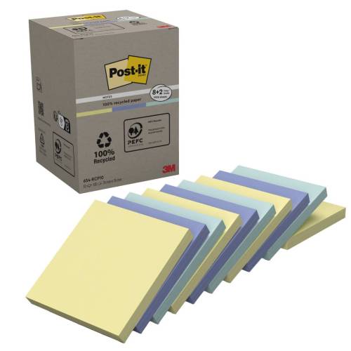 Blocco foglietti Post-it - 654-RCP10...