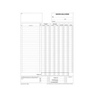 Blocco buste nota spese -... 2