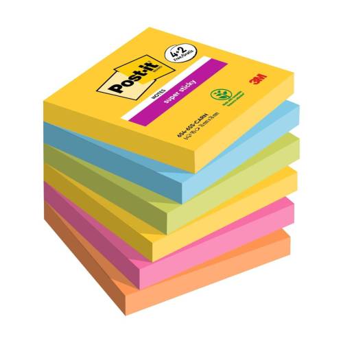 Blocco foglietti Post-it Super Sticky...
