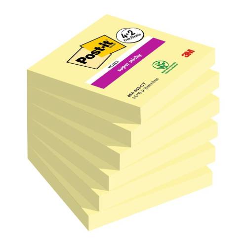 Blocco foglietti Post-it Super Sticky...