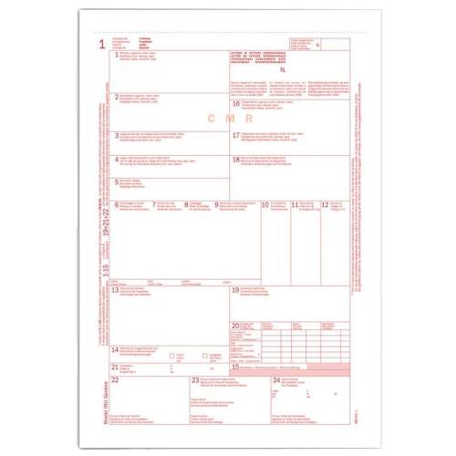 Lettera di vettura internazionale CMR...