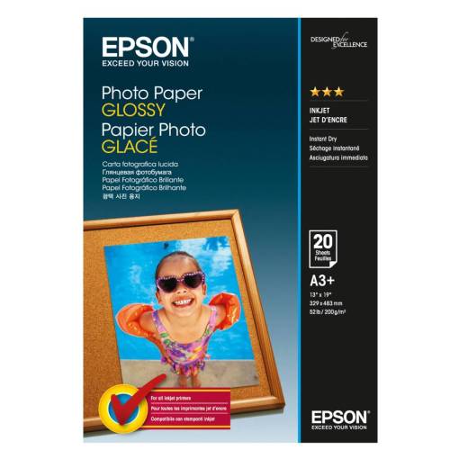 Epson - Photo Paper Glossy - A3+ - 20...