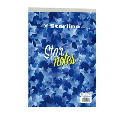 Blocco note StarNotes A4 - 60 fogli - 5 mm - 210 x 297 mm - 60 gr - Starline