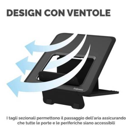 Supporto laptop Breyta - nero - Fellowes