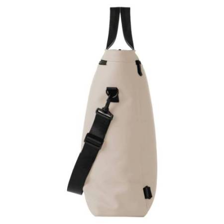 Borsa zainabile Roll-top Drop - 30 x 44 x 14 cm - gomma - crema - In Tempo