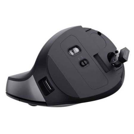 Mouse ergonomico wireless TM-270 - nero - Trust