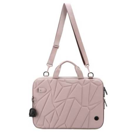 Borsa porta notebook Vacallo 16" - PET - rosa cipria - SWISS Digital DESIGN