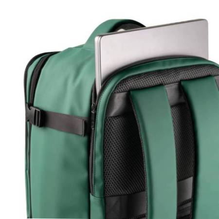 Zaino Cabin Bag Drop2Go - 25 x 20 x 40 cm - gomma - verde - In Tempo