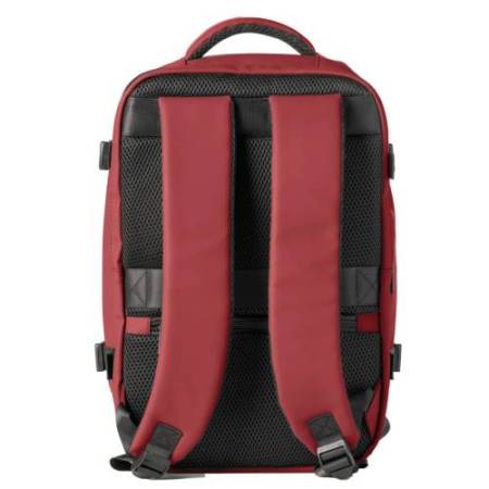 Zaino Cabin Bag Drop2Go - 25 x 20 x 40 cm - gomma - bordeaux - In Tempo