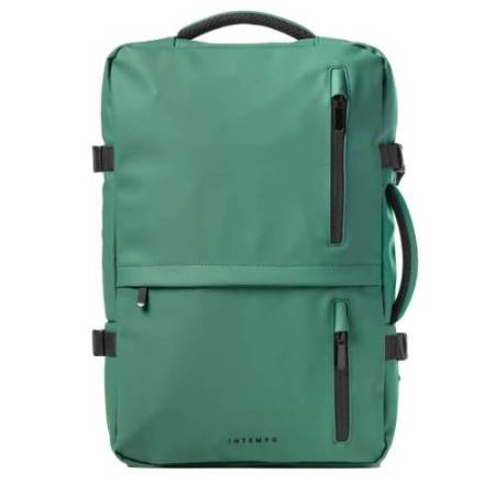 Zaino Travel Backpack Drop2Go - 30 x 15 x 45 cm - gomma - verde - In Tempo