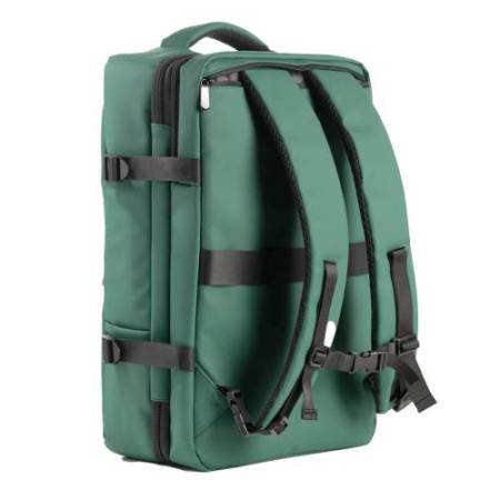 Zaino Travel Backpack Drop2Go - 30 x 15 x 45 cm - gomma - verde - In Tempo