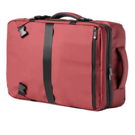 Zaino Travel Backpack Drop2Go - 30 x 15 x 45 cm - gomma - bordeaux - In Tempo