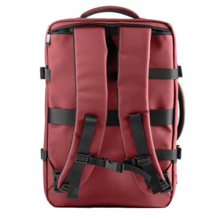 Zaino Travel Backpack Drop2Go - 30 x 15 x 45 cm - gomma - bordeaux - In Tempo