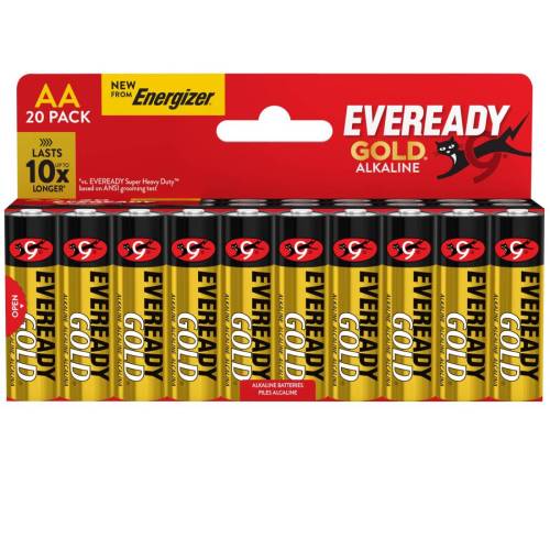 Pila stilo AA - 1,5V - Eveready Gold-...