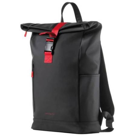 Zaino Roll-top Drop2Go - 30 x 42 x 14 cm - gomma - nero - In Tempo