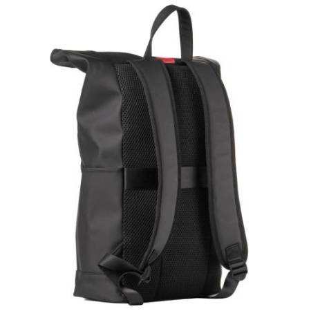 Zaino Roll-top Drop2Go - 30 x 42 x 14 cm - gomma - nero - In Tempo
