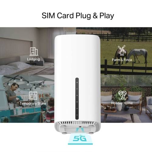 Router - Gigabit 5G Wi-Fi 6 Dual Band...