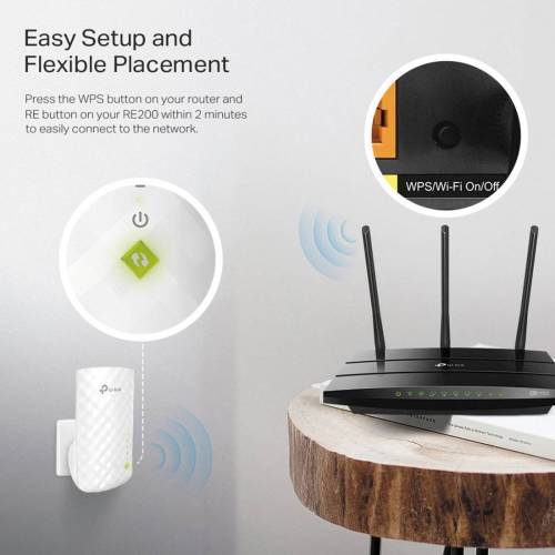 Wi-Fi Range Extender - AC750 - Tp-Link