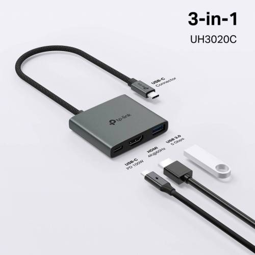 Hub USB Type-C con 3 porte - Tp-Link