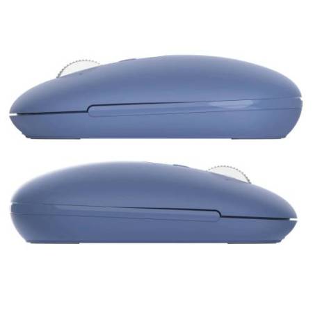 Mouse - ultrasottile - wireless - ricaricabile - Blu - Trust