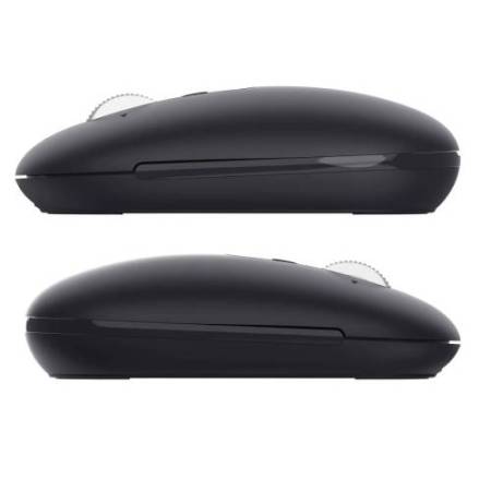 Mouse - ultrasottile - wireless - ricaricabile - Nero - Trust
