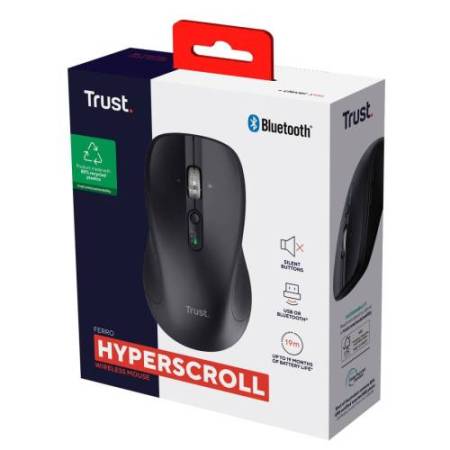 Mouse -  wireless - Ferro - Nero - Trust