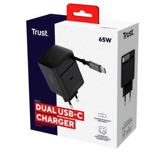 Caricabatteria - 65W - GaN USB-C -...