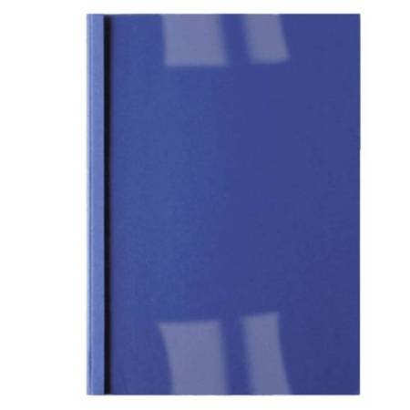 Cartelline termiche Business Line - 1,5 mm - leather blu - GBC - scatola 100 pezzi